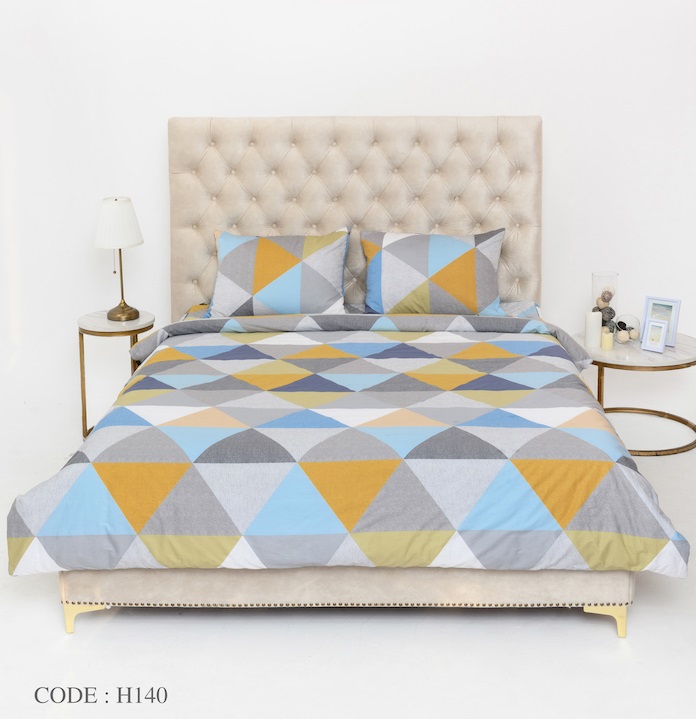 Bộ chăn ga phủ Cotton 100% H140 ELAMBO